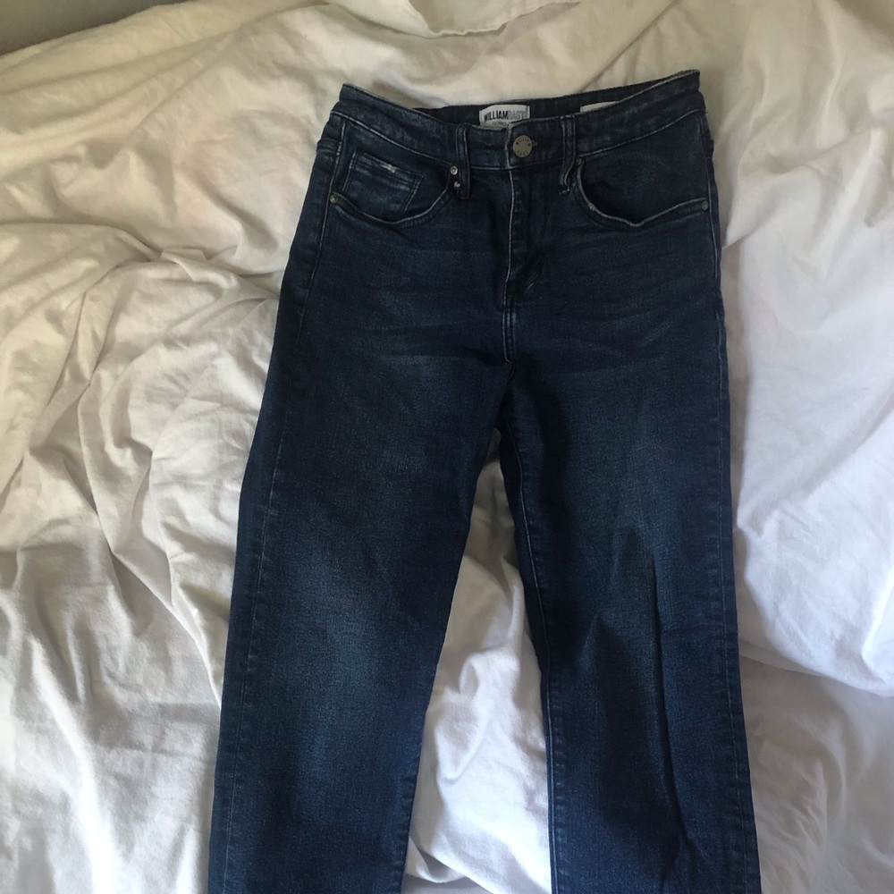William Rast So Cheeky High Rise Cropped Jeans -sz 26
